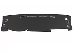 WELLvisors Bamboo Charcoal Dash Mat; Black (16-23 Tacoma)