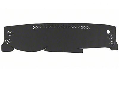WELLvisors Bamboo Charcoal Dash Mat; Black (16-23 Tacoma)