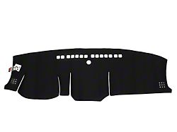 WELLvisors Bamboo Charcoal Dash Mat; Black (14-21 Tundra)