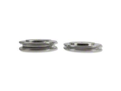 Westcott Designs 1.25-Inch Rear Lift Pucks; Raw Aluminum (03-24 4Runner)