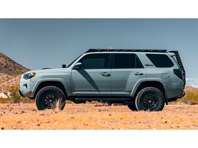 Westcott Designs 1.50-Inch Front / 1.25-Inch Rear PreLoad Collar Lift Kit; Raw Aluminum (19-20 4Runner TRD Pro w/ FOX Suspension)