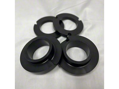 Westcott Designs 2-Inch Front PreLoad Collar Lift Kit; Black Anodized (21-24 4Runner TRD Pro)