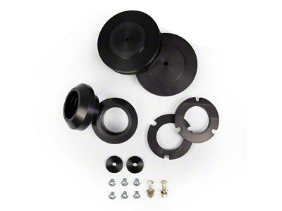 Westcott Designs 3-Inch Front / 1.25-Inch Rear PreLoad Collar Lift Kit; Black Anodized (10-24 4Runner SR5, TRD Off-Road, Trail, Venture)