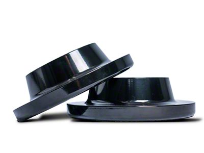 Westcott Designs 0.75-Inch Rear Lift Pucks; Black Anodized (24-25 Tacoma w/ Rear Coil Springs)