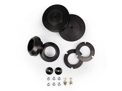Westcott Designs 1.50-Inch Front / 1-Inch Rear PreLoad Collar Lift Kit; Black Anodized (15-16 Tacoma TRD Pro w/ Bilstein Suspension)