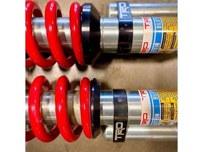 Westcott Designs 1.50-Inch Front / 1-Inch Rear PreLoad Collar Lift Kit; Raw Aluminum (15-16 Tacoma TRD Pro w/ Bilstein Suspension)