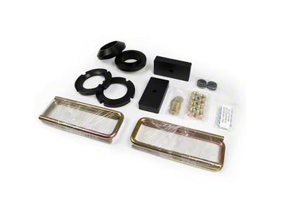 Westcott Designs 1.50-Inch Front / 1-Inch Rear PreLoad Collar Lift Kit; Black Anodized (15-17 Tundra TRD Pro w/ Bilstein Suspension)