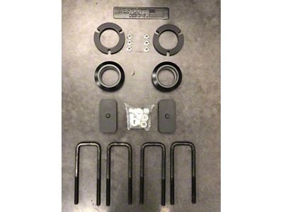 Westcott Designs 1.50-Inch Front / 1-Inch Rear PreLoad Collar Lift Kit; Raw Aluminum (18-21 Tundra TRD Pro w/ FOX Suspension)