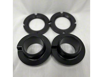 Westcott Designs 1.50-Inch Front PreLoad Collar Lift Kit; Black Anodized (18-21 Tundra TRD Pro w/ FOX Suspension)