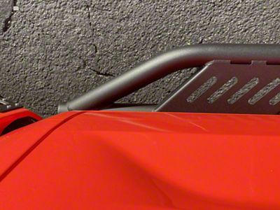 Westcott Designs 20-Degree DOM Steel No Kick Out Rock Sliders; TIG Welded; Raw (22-26 Tundra CrewMax w/ 5-1/2-Foot Bed)