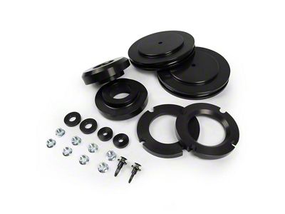 Westcott Designs 2.50-Inch Front / 1-Inch Rear PreLoad Collar Lift Kit; Black Anodized (22-25 Tundra 1794 Edition, TRD Pro w/ FOX Suspension)