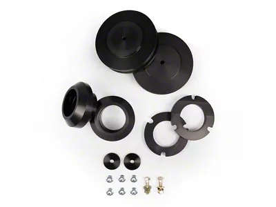Westcott Designs 3-Inch Front / 1-Inch Rear PreLoad Collar Lift Kit; Black Anodized (07-21 Tundra w/ Bilstein 5100 Struts, Excluding TRD Pro)