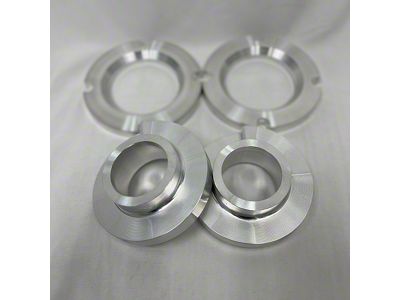 Westcott Designs 3-Inch Front PreLoad Collar Lift Kit; Raw Aluminum (07-21 Tundra w/ TRD Off-Road Package)
