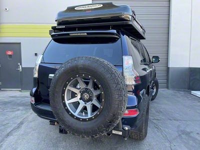Westcott Designs Universal Modular Spare Tire Carrier Rack; Center Mount (Universal; Some Adaptation May Be Required)