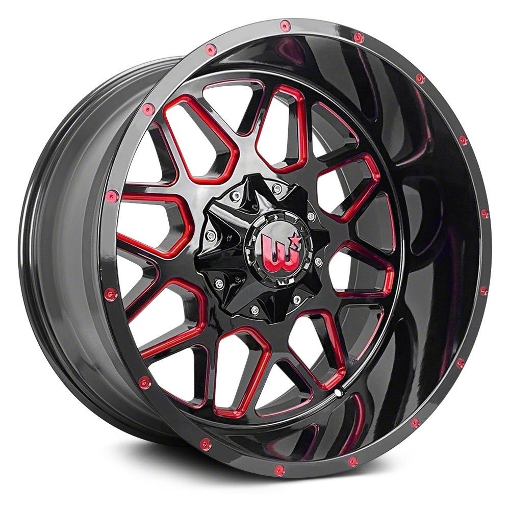 Western Wheels Tacoma CORRAL Gloss Black with Bronze Face and Spot 5 ...