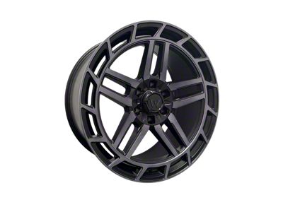 Western Wheels HC66 Machined Face Satin Black Tint 6-Lug Wheel; 22x10; 30mm Offset (24-25 Tacoma)