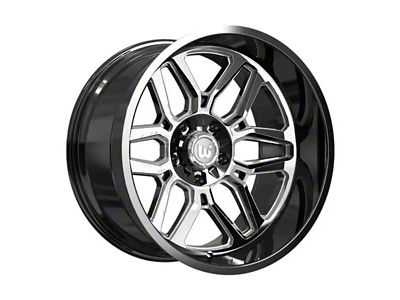 Western Wheels RANGER Brush Face 5-Lug Wheel; 22x12; -44mm Offset (05-15 Tacoma)