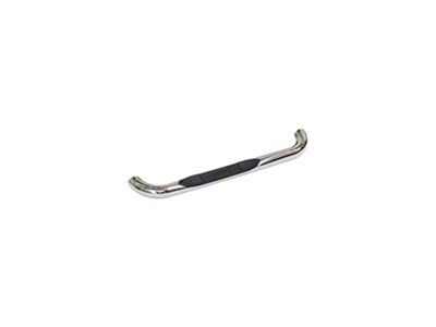 E-Series 3-Inch Nerf Side Step Bars; Stainless Steel (05-14 Tacoma Regular Cab)