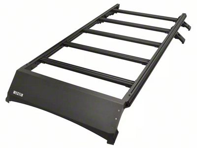 Westin Mesa Roof Rack; Textured Black (18-25 Jeep Wrangler JL 4-Door)