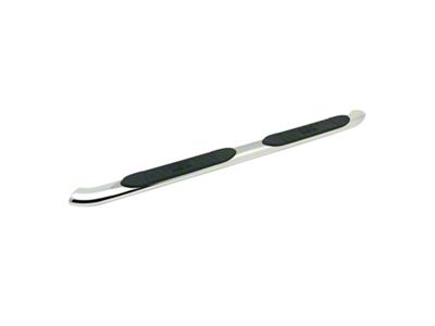 Platinum 4-Inch Oval Side Step Bars; Stainless Steel (05-23 Tacoma Double Cab)