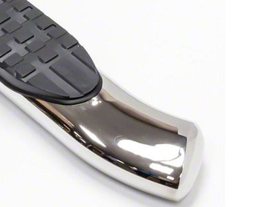 Pro Traxx 4-Inch Oval Side Step Bars; Stainless Steel (07-18 Jeep Wrangler JK 4-Door)
