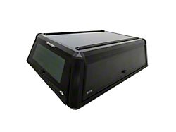 Westin EXP Truck Cap with Solid Front Glass; Matte Black (23-26 Frontier w/ 6-Foot Bed)