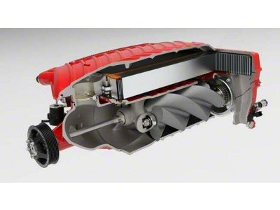 Whipple Gen 6 3.0L Intercooled Supercharger Tuner Kit; Black (12-14 6.4L HEMI Jeep Grand Cherokee WK2)