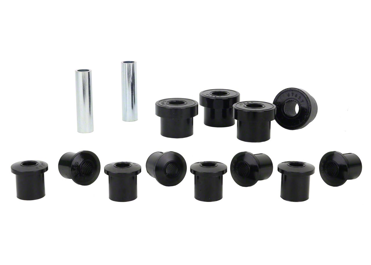 Whiteline Front & Rear Shackle Bushings - Jeep Wrangler 1987-1995
