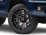 Wicked Offroad W903 Gloss Black Milled 6-Lug Wheel; 20x10; -19mm Offset (05-15 Tacoma)
