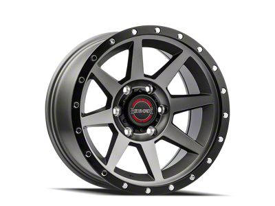 Wicked Offroad W909 Gloss Black Milled 6-Lug Wheel; 20x9; 0mm Offset (05-15 Tacoma)