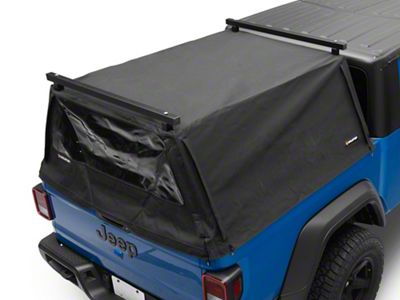 WildTop Soft Truck Cap with Integrated Roof Rack (20-25 Jeep Gladiator JT w/ Trail Rail System)