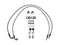 Wilwood Flexline Brake Line Kit; Front (20-25 Jeep Gladiator JT)