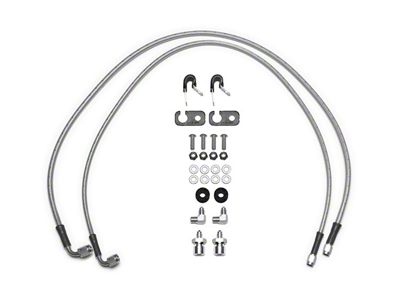 Wilwood Flexline Brake Line Kit; Front (20-25 Jeep Gladiator JT)