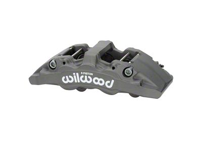 Wilwood AeroDM Forged Six Piston Front Brake Caliper; Passenger Side; Anodized (18-25 Jeep Wrangler JL)