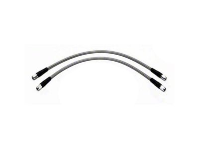 Wilwood Flexline Brake Line Kit; Front (97-06 Jeep Wrangler TJ)