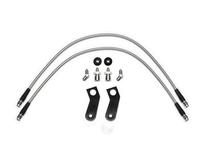 Wilwood Flexline Brake Line Kit; Rear (18-25 Jeep Wrangler JL)