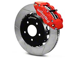 Wilwood Superlite 4R Front Big Brake Kit; Red Calipers (07-18 Jeep Wrangler JK)