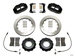 Wilwood Superlite 6R Front Big Brake Kit with 12.88-Inch Slotted Rotors; Black Calipers (12-16 6-Lug Tacoma)