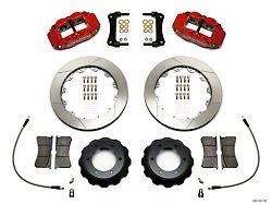 Wilwood Superlite 6R Front Big Brake Kit with 12.88-Inch Slotted Rotors; Red Calipers (12-16 6-Lug Tacoma)