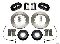 Wilwood Superlite 6R Front Big Brake Kit with 14-Inch Slotted Rotors; Black Calipers (12-16 6-Lug Tacoma)