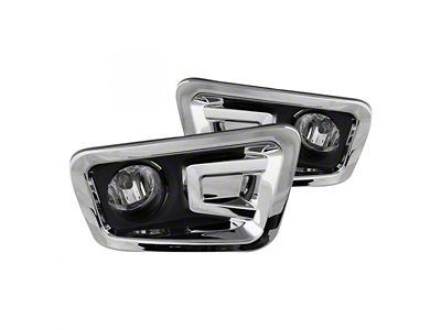 OE Style Replacement Fog Lights; Clear (16-19 Titan XD)