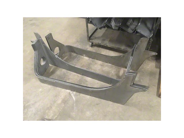 Wizard Works Offroad Jeep Wrangler Comp Cut Rear Armor; Bare Steel ...