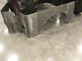 Wizard Works Offroad Rear Armor; Bare Steel (87-95 Jeep Wrangler YJ)