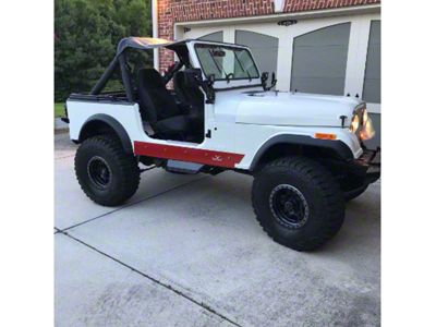 Wizard Works Offroad Rock Sliders with No Tubing; Bare Steel (04-06 Jeep Wrangler TJ Unlimited)
