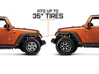 Performance Accessories Body Lift Kit 12+ Jeep Wrangler JK/JKU 2 Performance Accessories Body Lift Kit 12+ Jeep Wrangler JK/JKU 2
