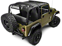 RedRock Jeep Wrangler HalfShade Top J101179 (97-02 Jeep RedRock Jeep Wrangler HalfShade Top J101179 (97-02 Jeep