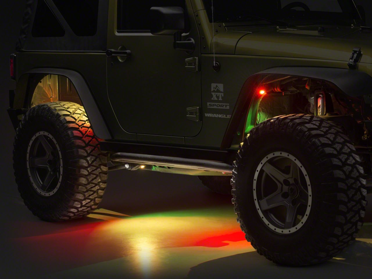 Jeep Rock Lights 1997-2006 TJ