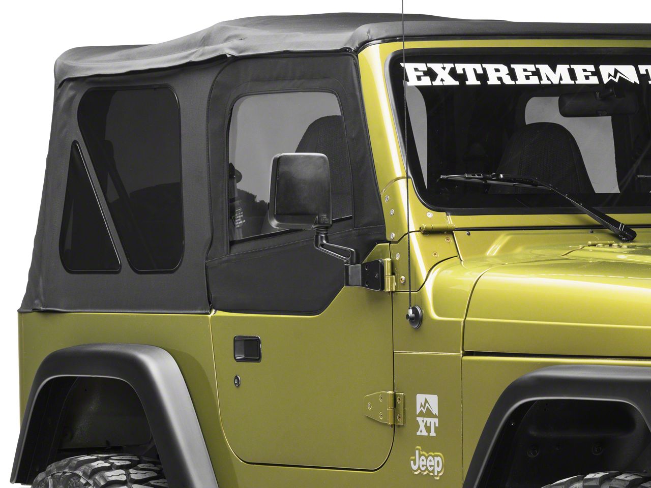Jeep Upper Half Doors, Skins, & Hardware 1997-2006 TJ