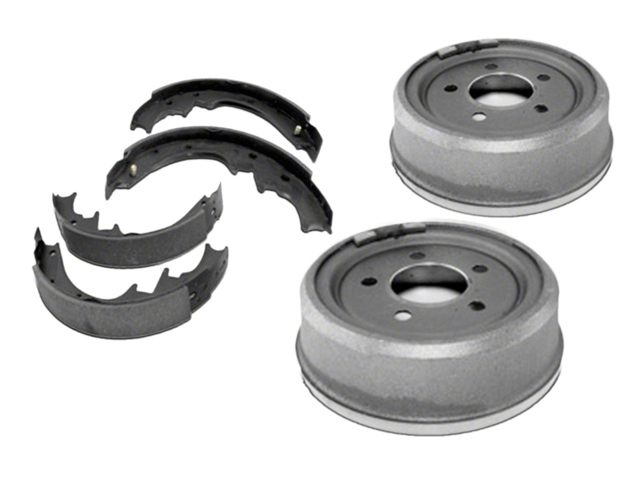 Jeep Brake Pads & Shoes 1987-1995 YJ