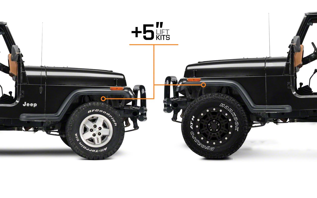 5+" Lift Kits